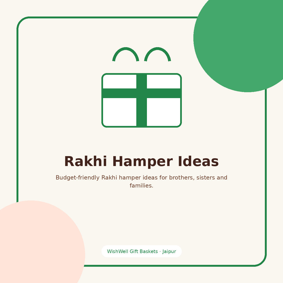 Budget-friendly Rakhi hamper ideas in Jaipur